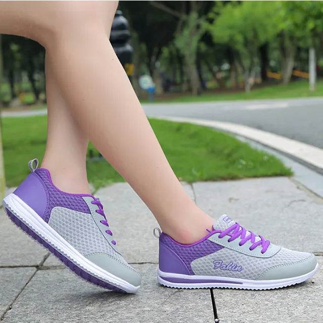 Breathable Sneakers Women mesh sneakers shoes - Tamnz