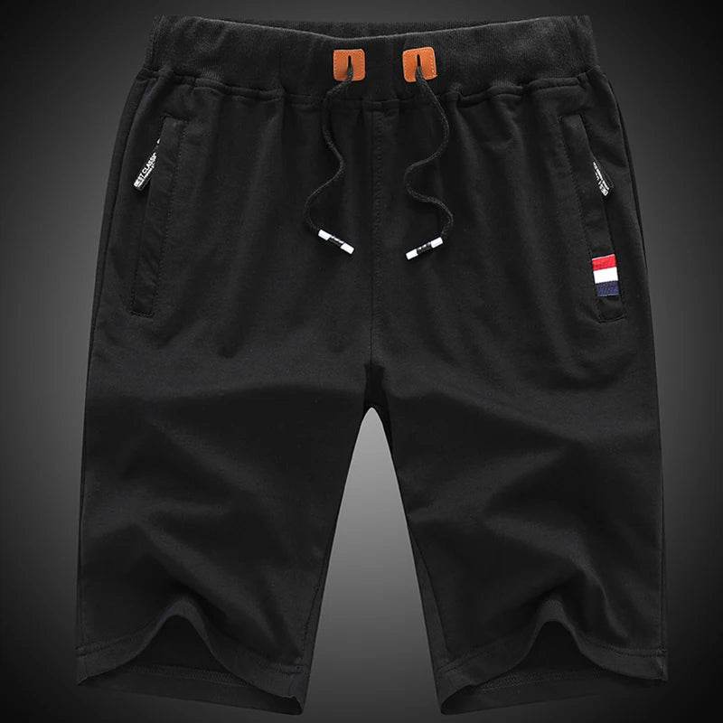 2024 Men's Summer Men's Shorts Loose Home Big Shorts 5/4 Basketball Sports Elastic Shorts Breathable Beach Middle Pants Outside - Tamnz