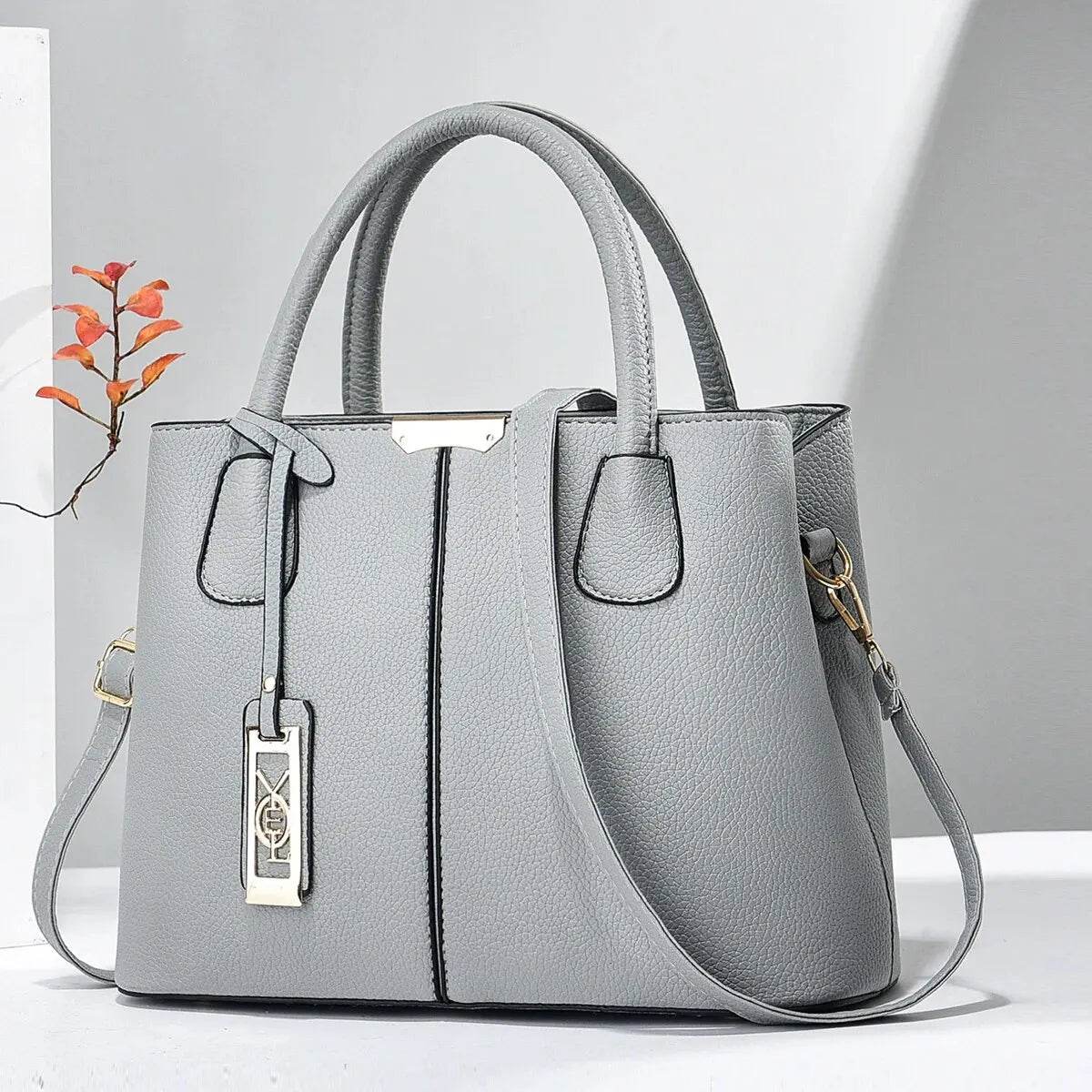 Famous Designer Brand Bags Women Leather Handbag New Luxury Ladies Purse - Tamnz