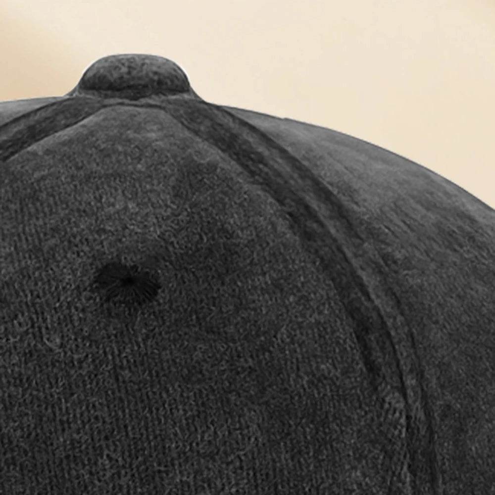 Fashion Versatile Washed Solid MAMA Embroidered Duck Tongue Hat for Women's Outdoor Leisure Sports Sunscreen Baseball Hat - Tamnz