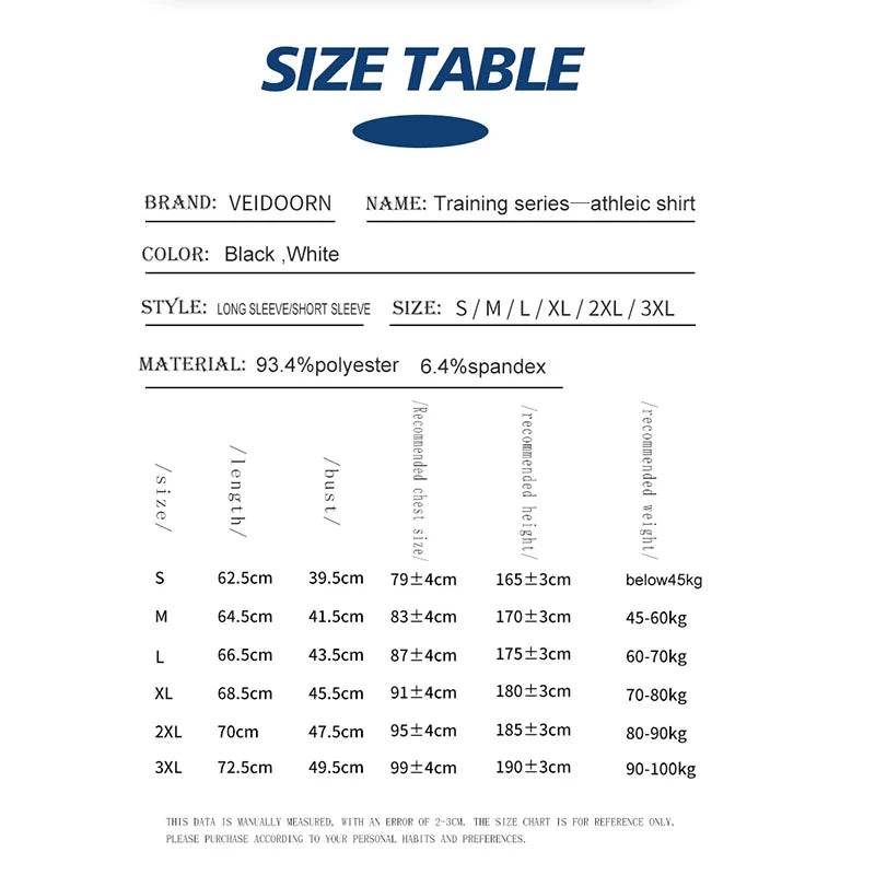 Compression Shirts for Men Round Neck Sportswear Training Tights Gym Fitness Athletic Workout Shirt - Tamnz