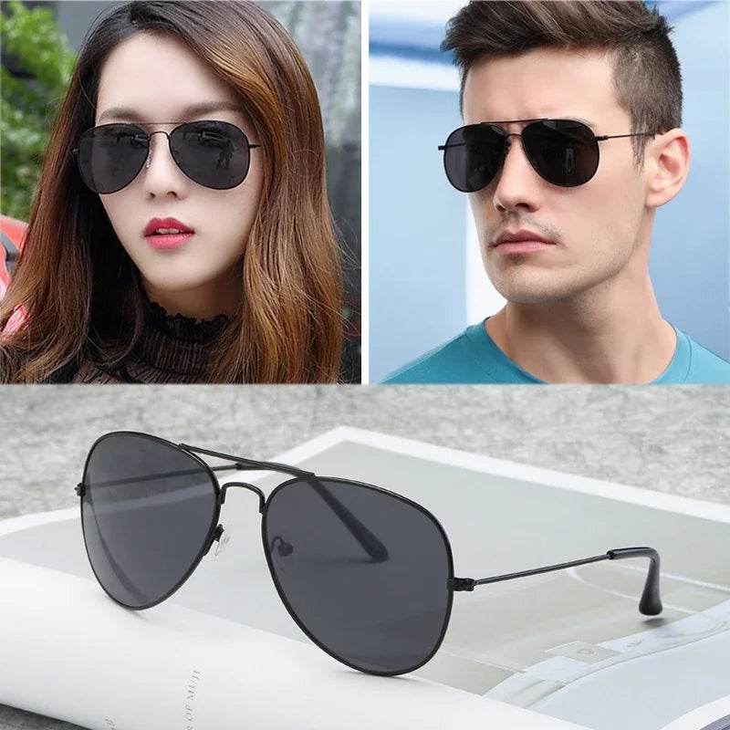 Classic Pilot Sunglasses Polarized - Tamnz