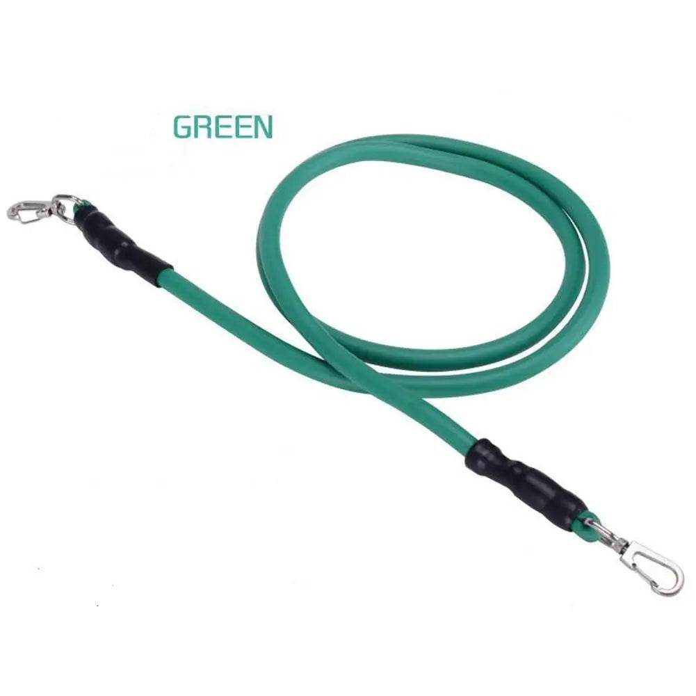 11pcs Portable Exercise Resistance Band Set Exercise Stretch Fitness Home Set Fitness Body Building Equipment - Tamnz