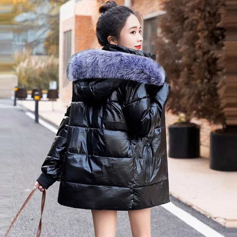Parkas Women Down Jacket 6XL Winter Jacket Women Plus size Winter Coat Lady Clothing Warm Female Jacket Waterproof Parka - Tamnz