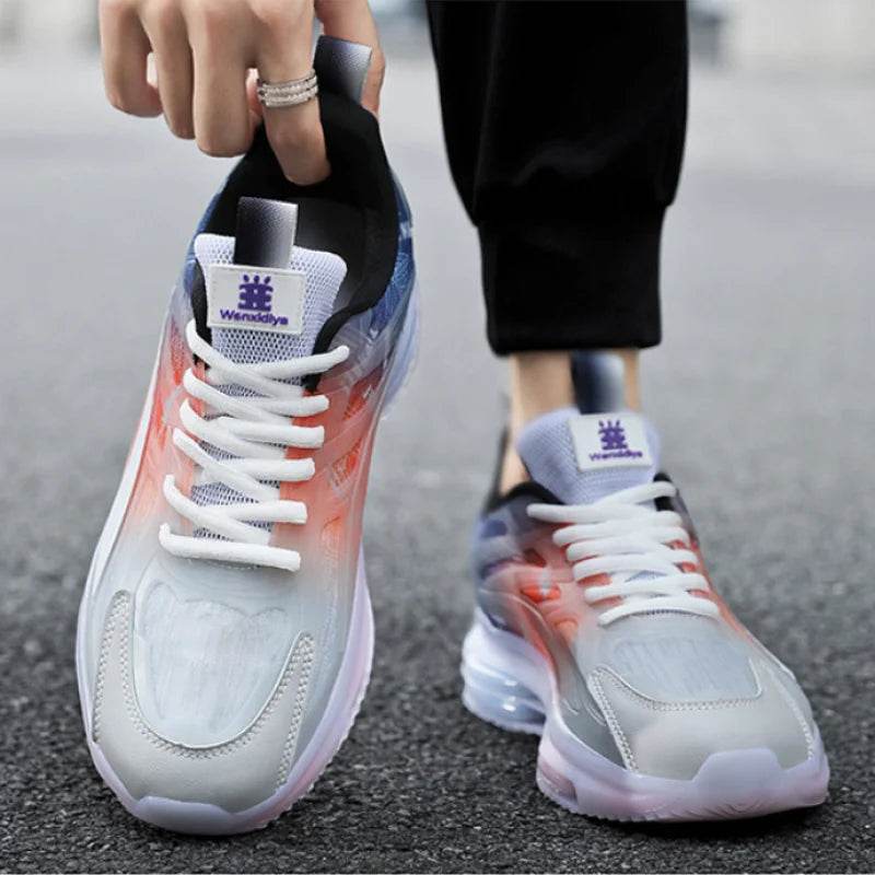 Sneakers Air Cushion TPR Sole Air Mash Vamp Lightweight - Tamnz