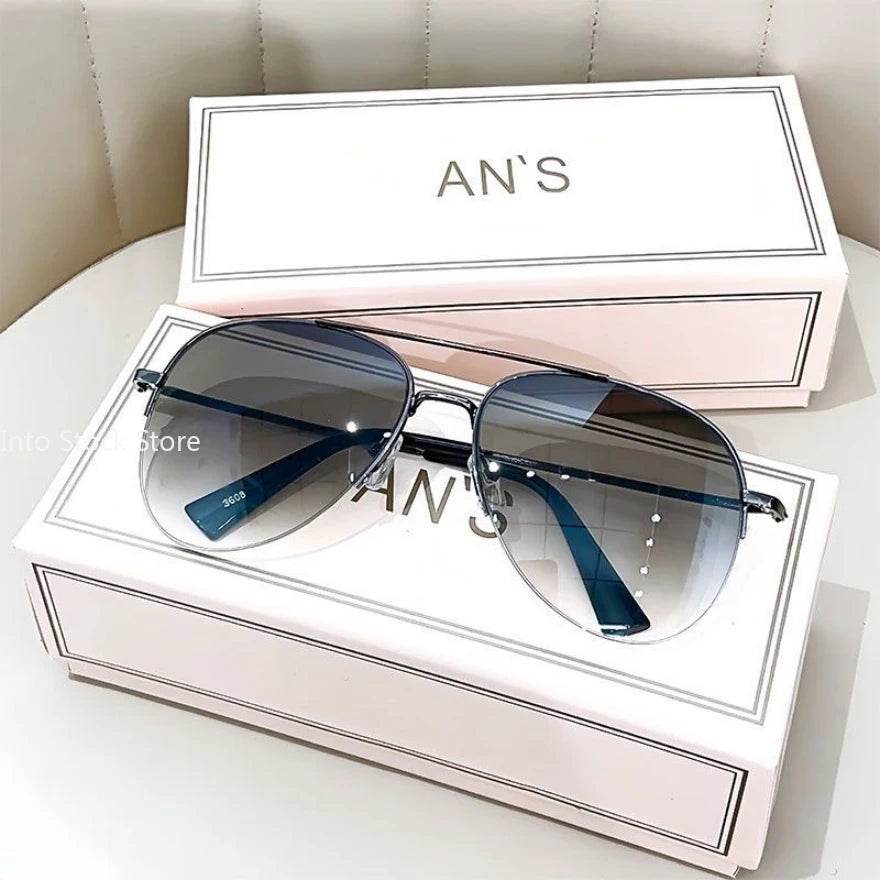 Fashion Gradient Sunglasses - Tamnz