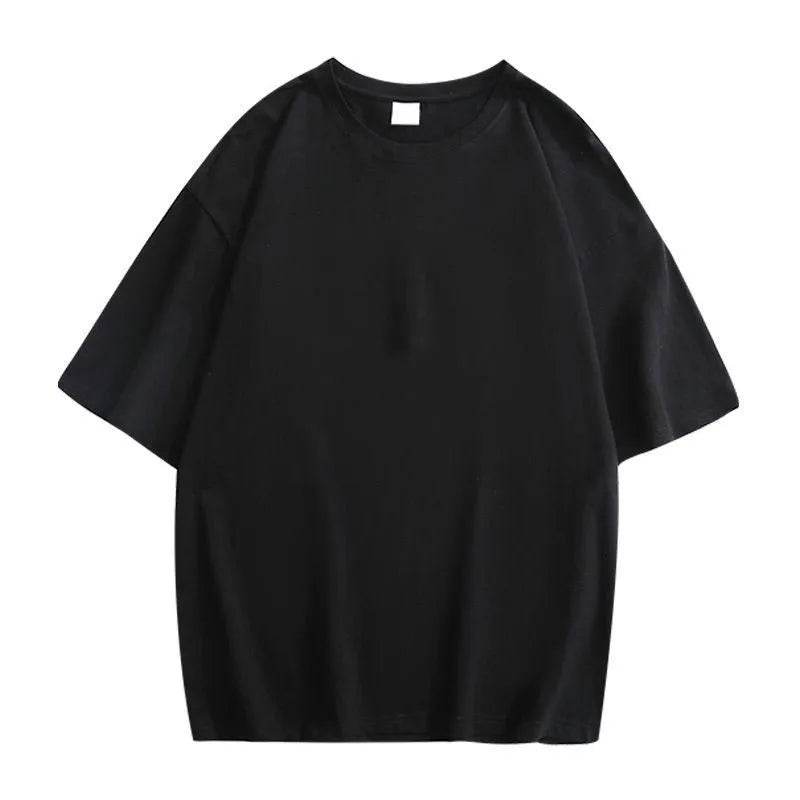 Korean Fashion Funny Letter Summer Harajuku Casual Loose O-neck Oversize Short Sleeve Tops Tees - Tamnz