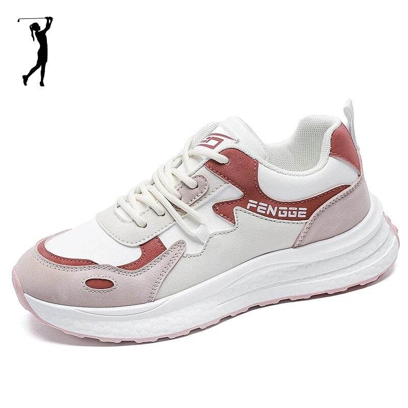 Sneaker Comfortable Girls Daily Popular Outdoor Golf Sport Sneakers Spring Autumn Women Golfer Training - Tamnz