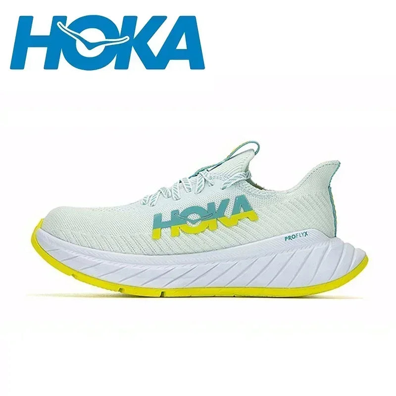 Hoka One One Carbon X3 Running Shoes Mesh Breathable Lightweight Slow Sneakers