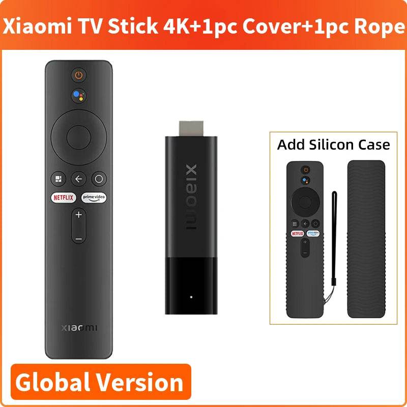 Xiaomi Mi TV Stick Global Version Smart EU Android Stick 9.0 Quad Core 1080P Dolby DTS HD 1G RAM 8G ROM Google Assistant Netflix - Tamnz