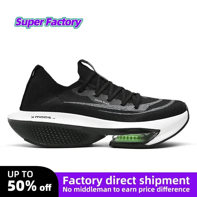 Breathable marathon Sports Shoes Lightweight unisex Comfortable Athletic - Tamnz