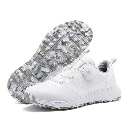 Waterproof Golf Shoes Unisex Comfortable Golf Sneakers Outdoor Walking Footwears Anti Slip Athletic Sneakers - Tamnz