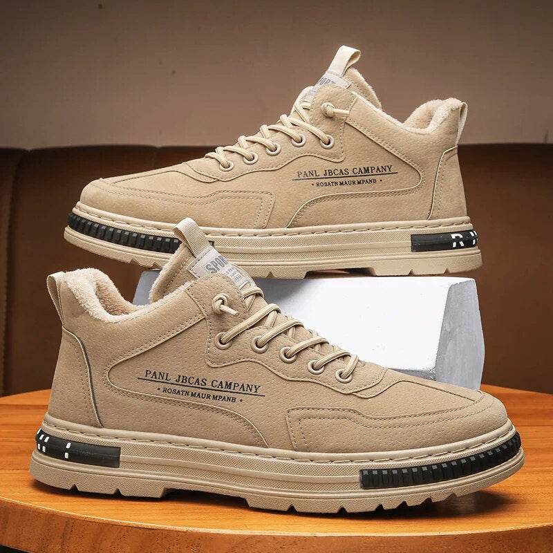   Winter Mid Top Cotton Sneakers