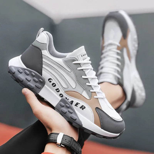 Sneakers MenShoes Sneakers Male Casual Shoes Trainer Race Thick Bottom - Tamnz