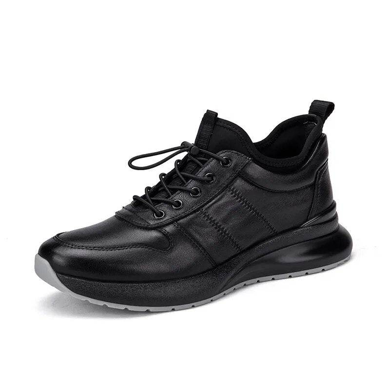 Breathable Leather Shoes for Men Autumn - Tamnz