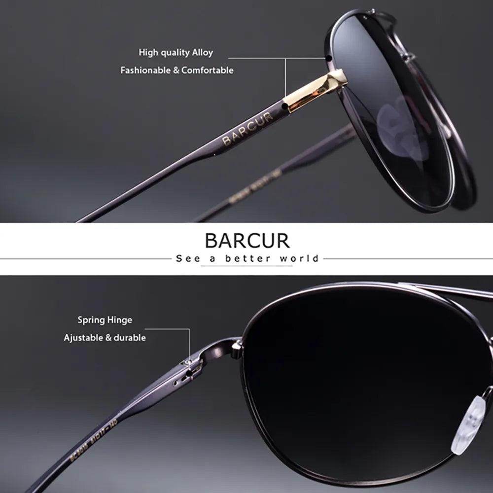 Men Gradient Women Sunglasses Polarized Sun glasses for Men Pilot - Tamnz