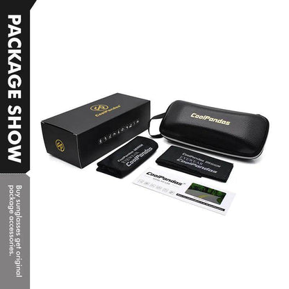 Square Sunglasses Photochromic Polarized Glasses - Tamnz