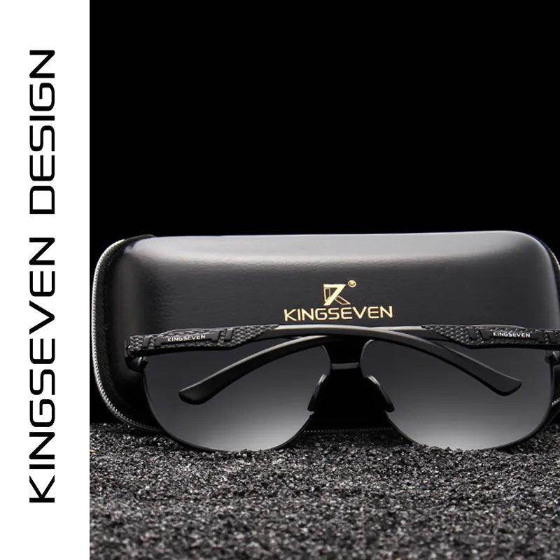 Aluminum Sunglasses Polarized UV400 Mirror Sunglasses - Tamnz