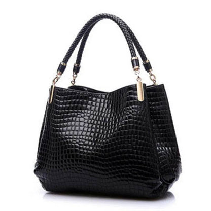 Famous Designer Brand Bags Women Leather Handbags Luxury Ladies Hand Bags Purse Fashion Shoulder Bags Bolsa Sac Crocodile - Tamnz