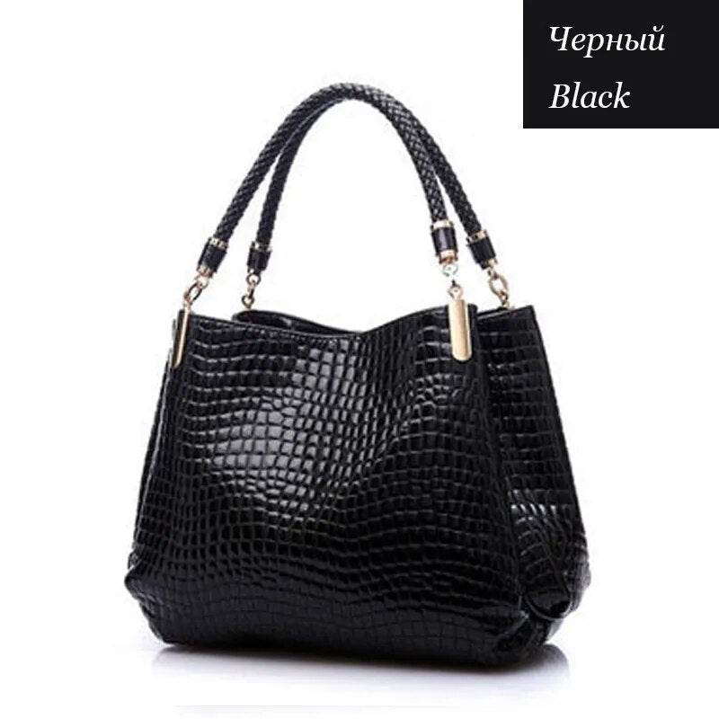 Famous Designer Brand Bags Women Leather Handbags Luxury Ladies Hand Bags Purse Fashion Shoulder Bags Bolsa Sac Crocodile - Tamnz