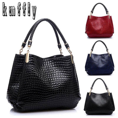Famous Designer Brand Bags Women Leather Handbags Luxury Ladies Hand Bags Purse Fashion Shoulder Bags Bolsa Sac Crocodile - Tamnz