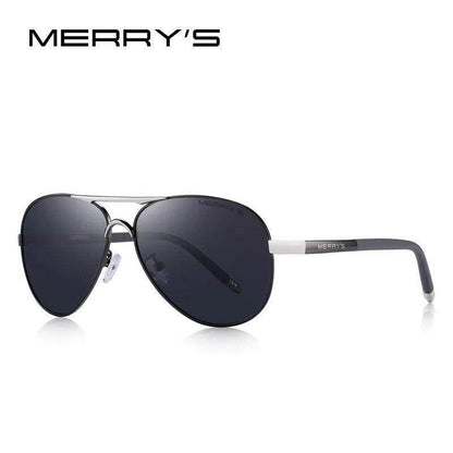Men Classic Pilot Sunglasses HD Polarized Aluminum Driving Sun glasses Luxury Shades - Tamnz