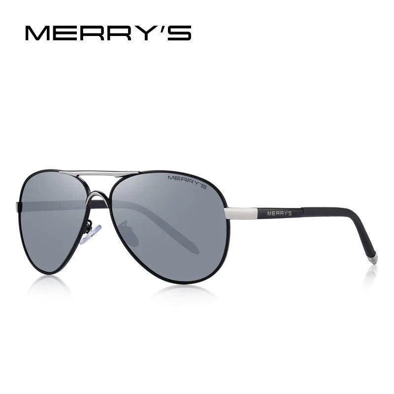 Men Classic Pilot Sunglasses HD Polarized Aluminum Driving Sun glasses Luxury Shades - Tamnz