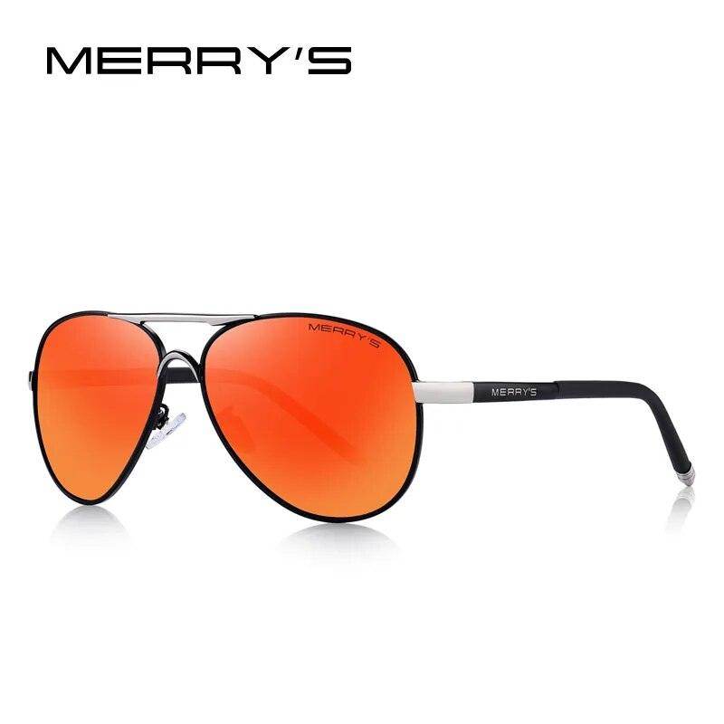 Men Classic Pilot Sunglasses HD Polarized Aluminum Driving Sun glasses Luxury Shades - Tamnz