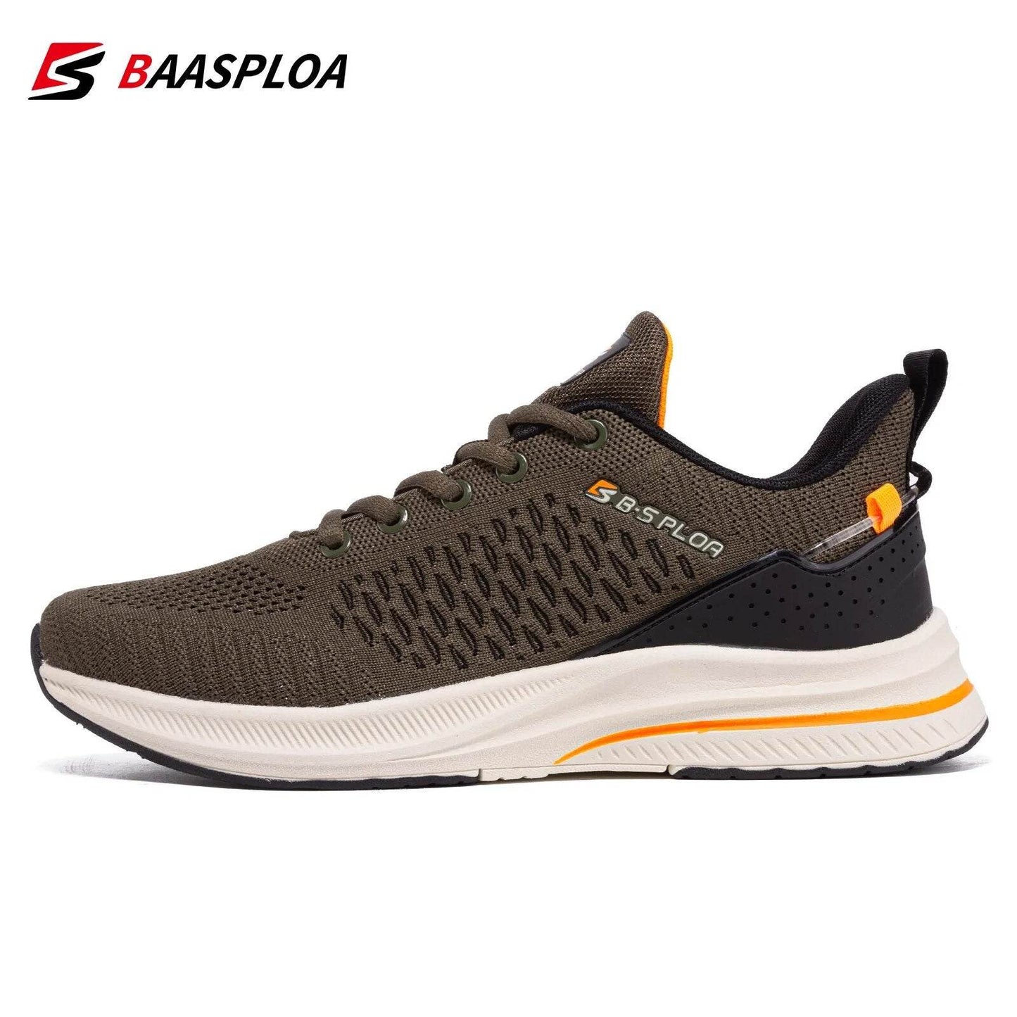 Knit Casual Walking Shoes Breathable Sneakers Light Shock Absorption Male Tennis Shoe - Tamnz