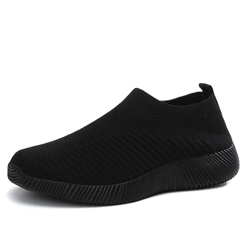 Women Vulcanized Shoes High Quality Women Sneakers Slip On Flats Shoes Women Loafers - Tamnz