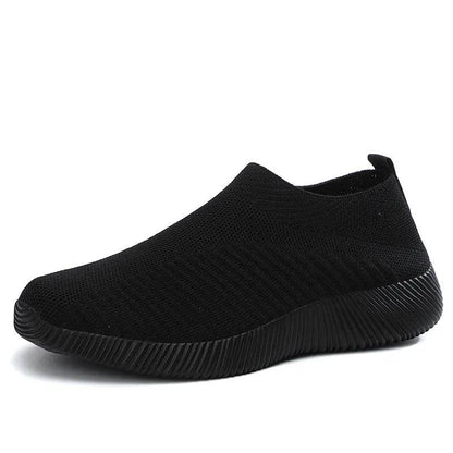 Women Vulcanized Shoes High Quality Women Sneakers Slip On Flats Shoes Women Loafers - Tamnz