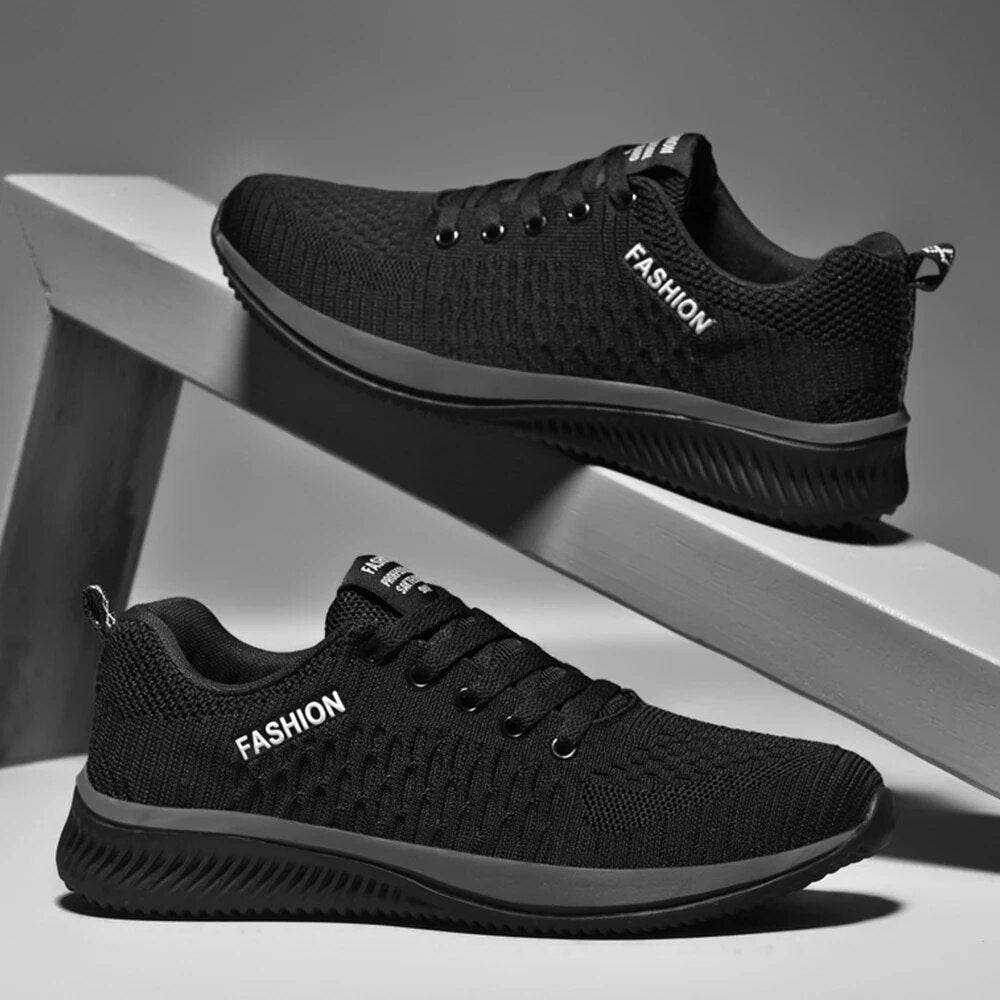 Men Running Shoes Lightweight Outdoor Cheap Male Sneakers Casual Mesh - Tamnz