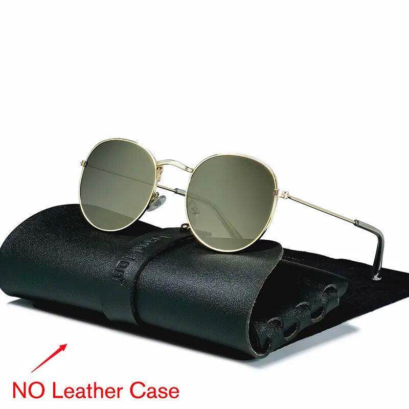 Round Retro Sunglasses Men 2023 Round Vintage Glasses for Men/Women Luxury Eyewear - Tamnz