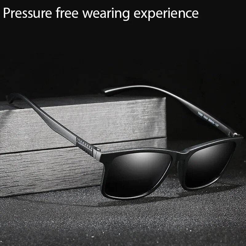 UV Resistant High Definition Resin For Sunglasses Easy To Carry Sunglasses Polarized Light Trendy Men And Women - Tamnz