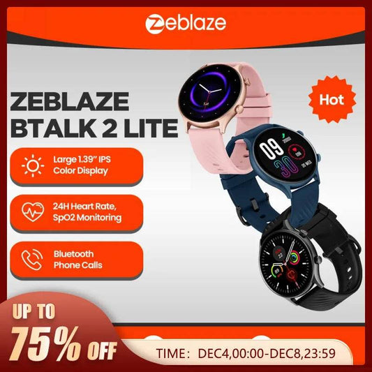 Voice Calling Smart Watch Large 1.39 HD Display 24H Health Monitor 100 Workout Modes for Men - Tamnz