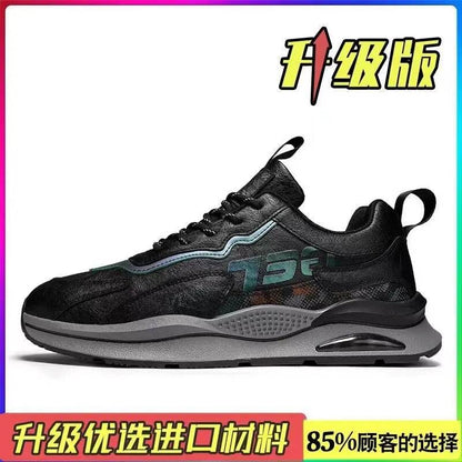 Men Winter Cotton Shoes Leather Waterproof Casual Shoes For Men Fashion Plush Warm Sneakers Non-slip Outdoor - Tamnz