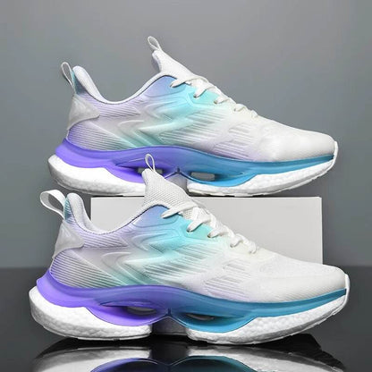 All-match Men's Running Shoes Cushion Jogging Sports Shoes Trendy Outdoor Sneakers - Tamnz