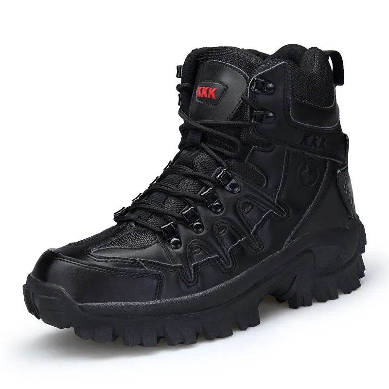 Men's Military Tactical Boots Army Boots Anti-Slip Ankle Boots Work Safety Shoes - Tamnz