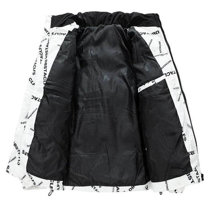 Winter Men's Parkas Plus Size 8xl Korean Fashion Stand Collar Thick Warm Puffer Jacket Windbreaker Thermal Padded Coat - Tamnz