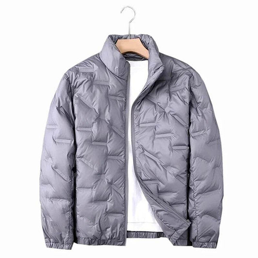 Down Jacket Men Winter Coat fashion Windproof Warm Jackets Solid Color Loose Overcoat Clothing 2023 new - Tamnz