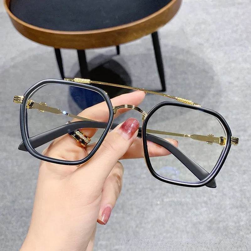 Light Blocking Fashion Highend Glasses Men Optical Clear Glasses - Tamnz