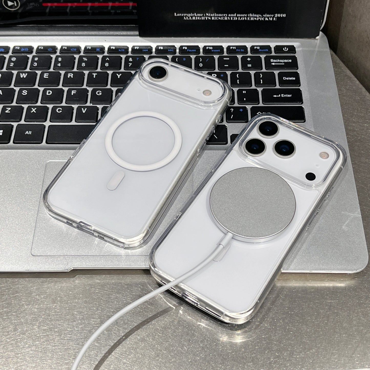 Shockproof Anti Yellow Crystal Acrylic Phone case For iPhone 17AIR 17 17 PRO 17 PRO MAX For Magsafe Strong Magnetic phone Case