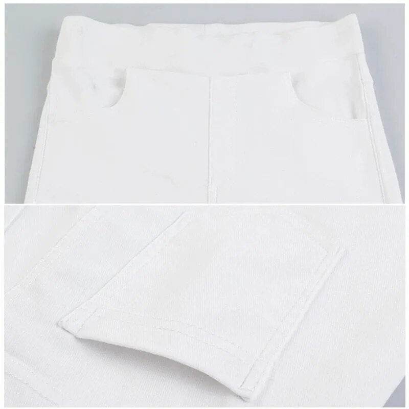 Women Summer Elastic Casual Stretch Skinny Leggings Slim Pencil Pants - Tamnz