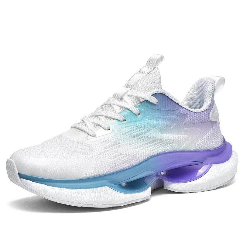 All-match Men's Running Shoes Cushion Jogging Sports Shoes Trendy Outdoor Sneakers - Tamnz