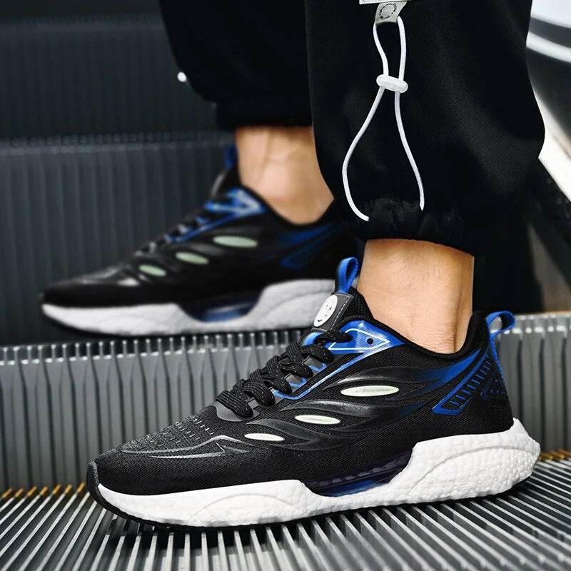 Men Running Shoes Breathable Outdoor Sports Shoes Lightweight Sneakers - Tamnz