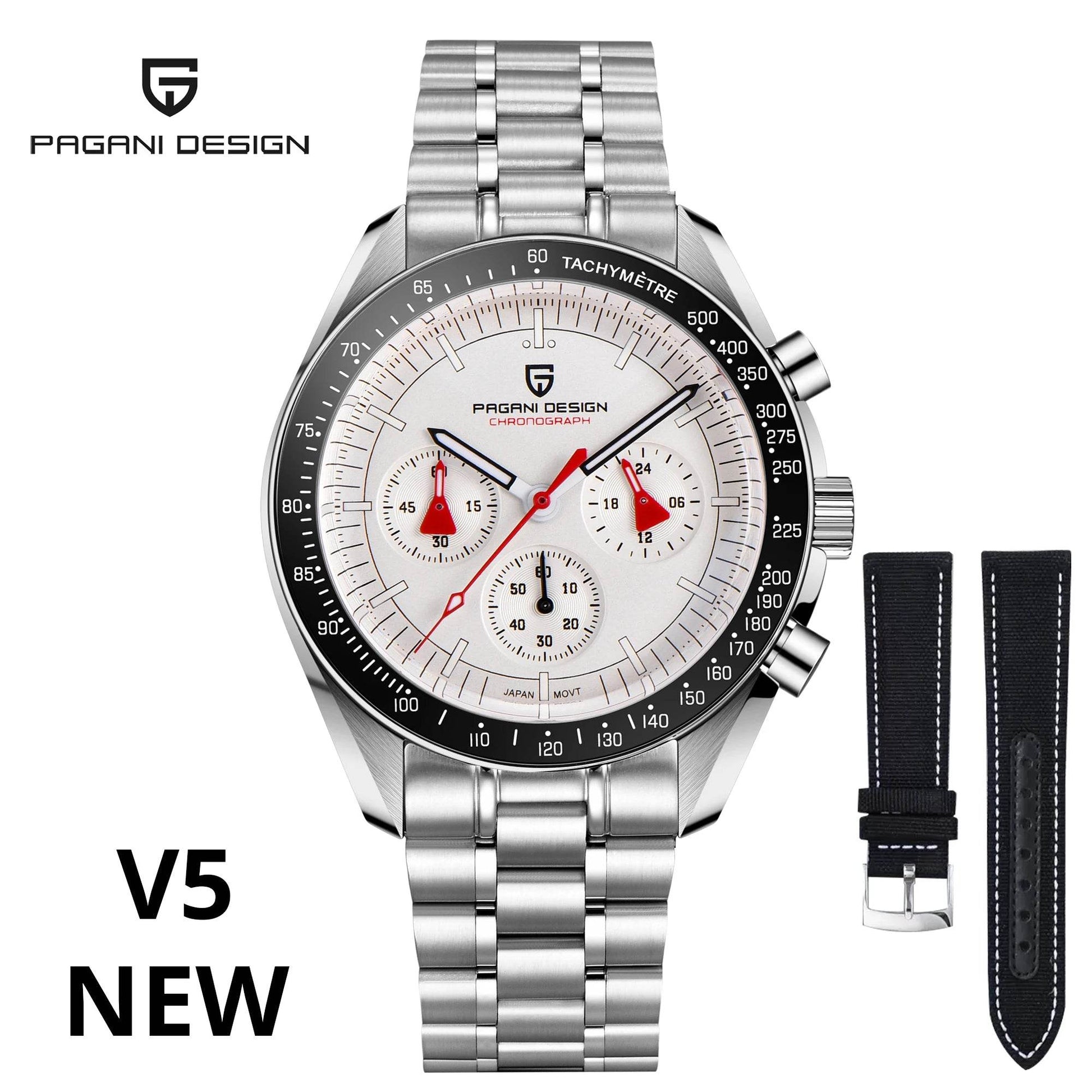 AK Project Men Watches Luxury Quartz Watch For Men Sapphire Bezel speed Chronograph Automatic - Tamnz