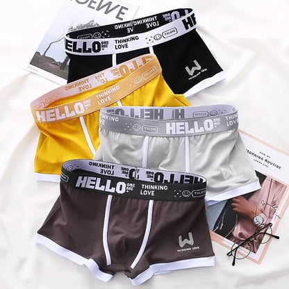 Men's Panties Cotton BoxerShorts Man Underwear Mens Boxers Sexy U Convex Male Underpants Plus Size cuecas calzoncillos - Tamnz