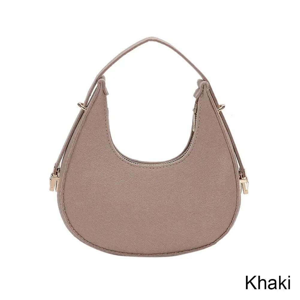 Armpit Shoulder Bag Small Shoulder Purse Underarm Bags Brand Clutch Women Hobos Summer Simple Handbags - Tamnz