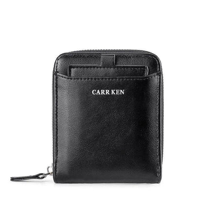 Vintage Small Men's Wallet Pu Leather Short Purse Men Hasp Zipper Clutch Solid Porte Feuille Hommes Porte Monnaie Homme - Tamnz