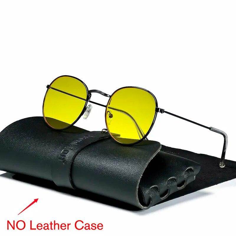 Round Retro Sunglasses Men 2023 Round Vintage Glasses for Men/Women Luxury Eyewear - Tamnz